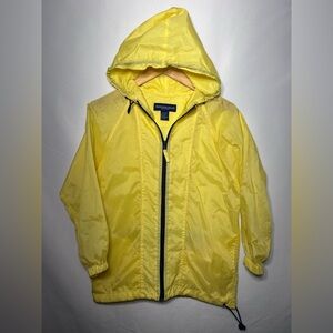Montana Blues Jean Co. Bright Yellow Youth Size S (7-9) Windbreaker, Rainjacket